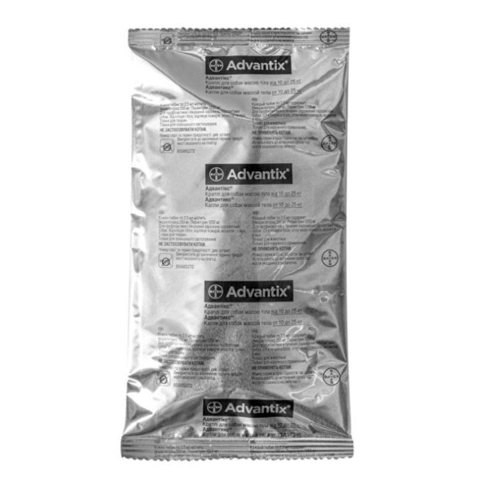 Advantix (Адвантикс) by Elanco - Капли от блох и клещей для собак (1 пипетка)