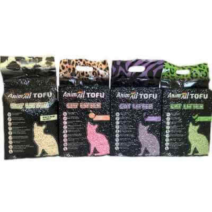 AnimAll Tofu — гіпоалергенний наповнювач для котячого туалету (супер-преміум)
