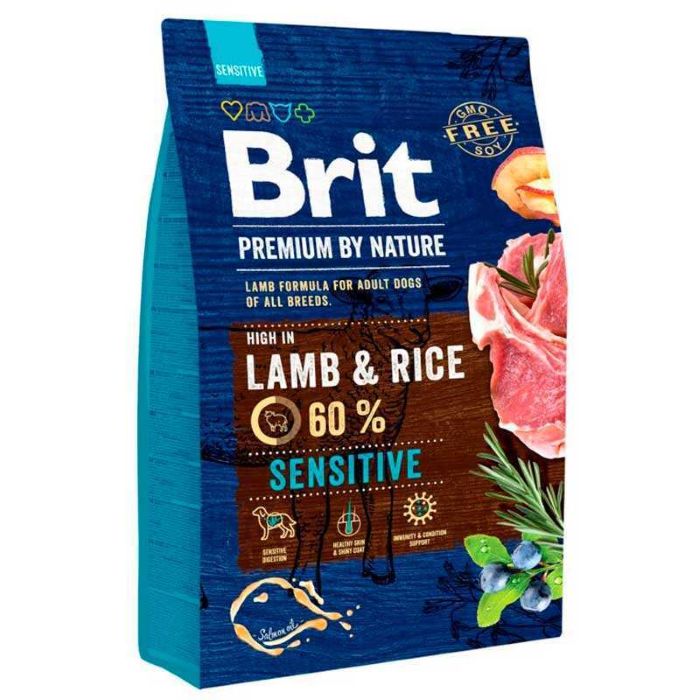 Brit Premium by Nature Sensitive Lamb&Rice - Dry food with lamb for dogs with sensitive digestion