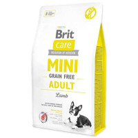 Brit Care Mini Grain Free Adult - Dry grain-free food with lamb for adult dogs of miniature breeds