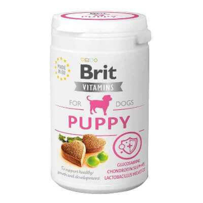 Brit (Брит) Vitamins Puppy - Жувальні ласощі з лактобактеріями для здорового розвитку та росту цуценят