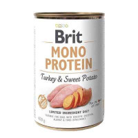 Brit (Бріт) Mono Protein Turkey & Sweet Potato - Консерви для собак з індичкою та солодкою картоплею