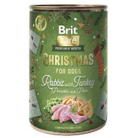Brit Care Mono Protein Christmas Rabbit - Canned food with rabbit Christmas dinner for dogs