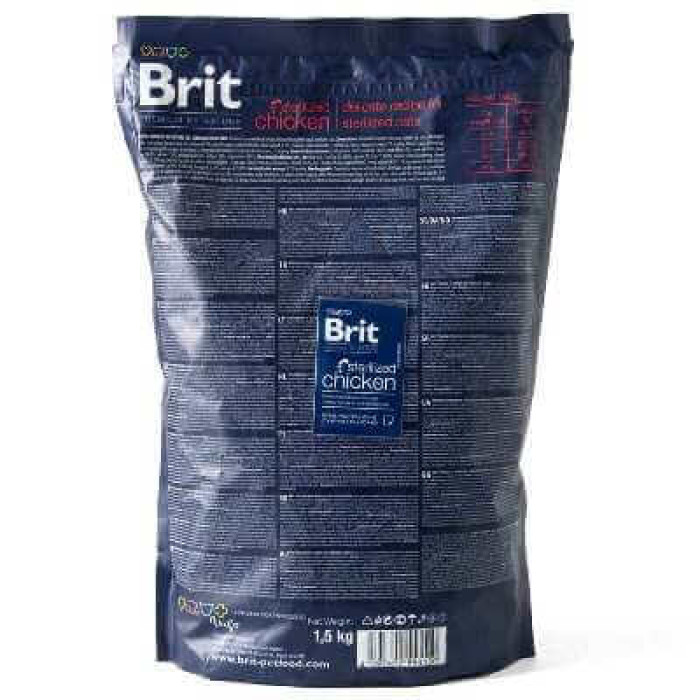Brit Premium by Nature Cat Sterilized Chicken - Сухий корм з куркою для дорослих стерилізованих котів