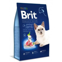 Brit Premium by Nature Cat Sterilized Lamb для стерилизованных кошек с ягненком