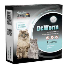 DeWorm (ДеВорм) by AnimAll VetLine - Антигельмінтний препарат для собак і цуценят (таблетки)