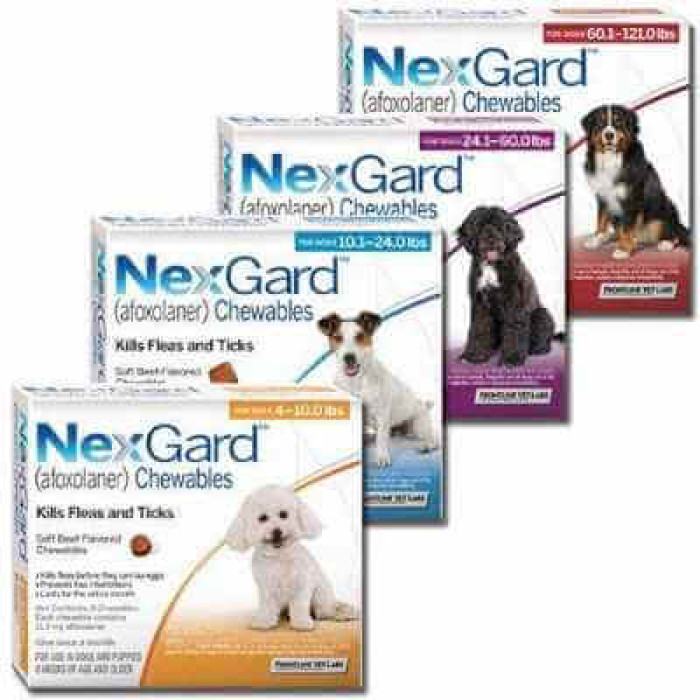 NexGard (Нексгард) — жувальні таблетки для собак від бліх і кліщів (афоксоланер), 1 таблетка
