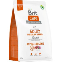 Brit Care Dog Hypoallergenic Adult Medium Breed dry food for medium breed dogs lamb