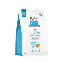 Brit Care Dog Grain-free Junior Large Breed dry food for young large breed dogs grain-free with salmon 