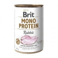Brit (Brit) PATE & MEAT Duck - Canned food with duck for dogsBrit (Brit) Mono Protein Rabbit - Canned food for dogs with rabbit
