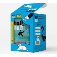 Half and Half "5+1" wet food set for adult dogs, pieces with duck in sauce, pouches, 6 pcs*100 g