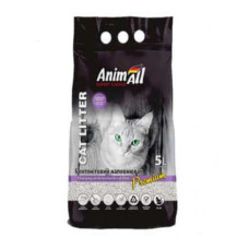 AnimAll (ЕнімАлл) Cat litter Premium Lavender - Білий бентонітовий наповнювач з ароматом лаванди для котячих туалетів