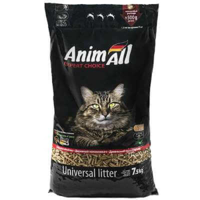 AnimAll Expert Choice Universal Litter — деревний поглинаючий наповнювач