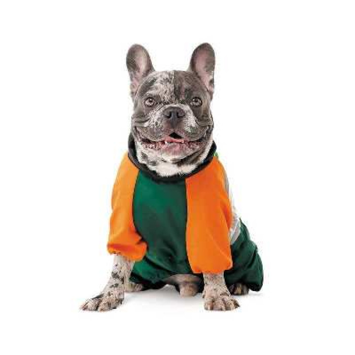 Дощовик для собак Pet Fashion Marlie (сірий/зелений)