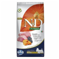 Farmina Pumpkin GF Dog Lamb Blueberry Adult Mini Беззерновой сухий корм з ягням, гарбузом та чорницею для дорослих собак дрібних порід