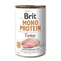 Brit Mono Protein Turkey - Canned food for dogs with turkey