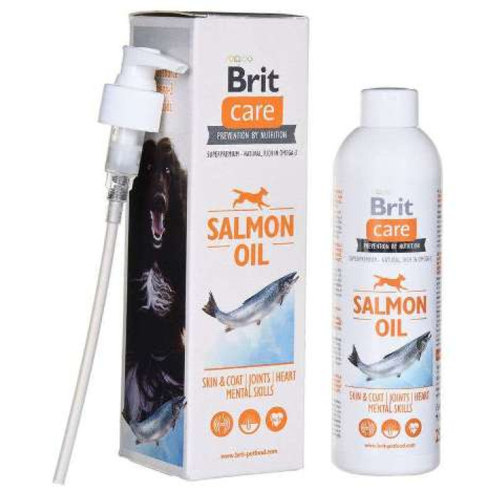 Brit Care (Бріт Кеа) Salmon Oil - Олія лосося для шкіри та шерсті собак всіх вікових груп
