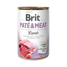 Brit (Брит) PATE and MEAT Lamb - Консервированный корм с ягненком для собак