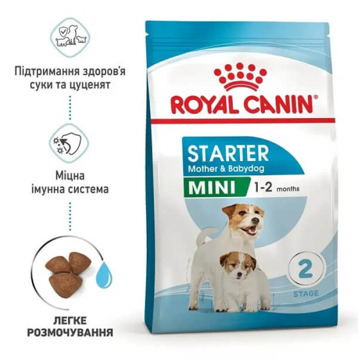 Сухой корм для щенков Royal Canin Mini Starter