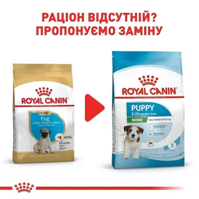 Сухой корм для щенков Royal Canin Pug Puppy